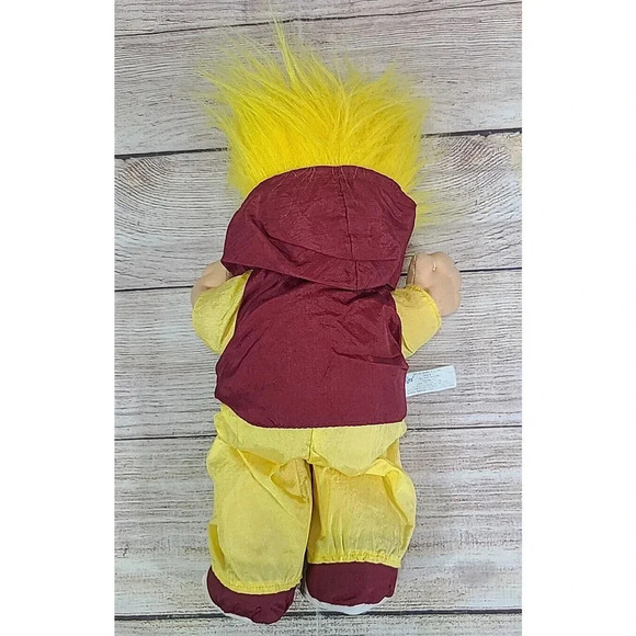 Russ NFL Washington Football Team Plush Good Luck Troll Red Yellow Outfit 11" - Picture 4 of 6